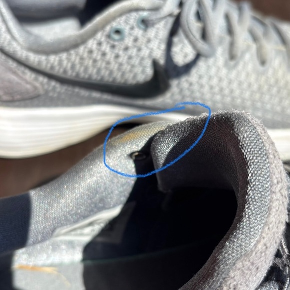 Nike Gray Athletic Sneakers - Picture 10 of 11